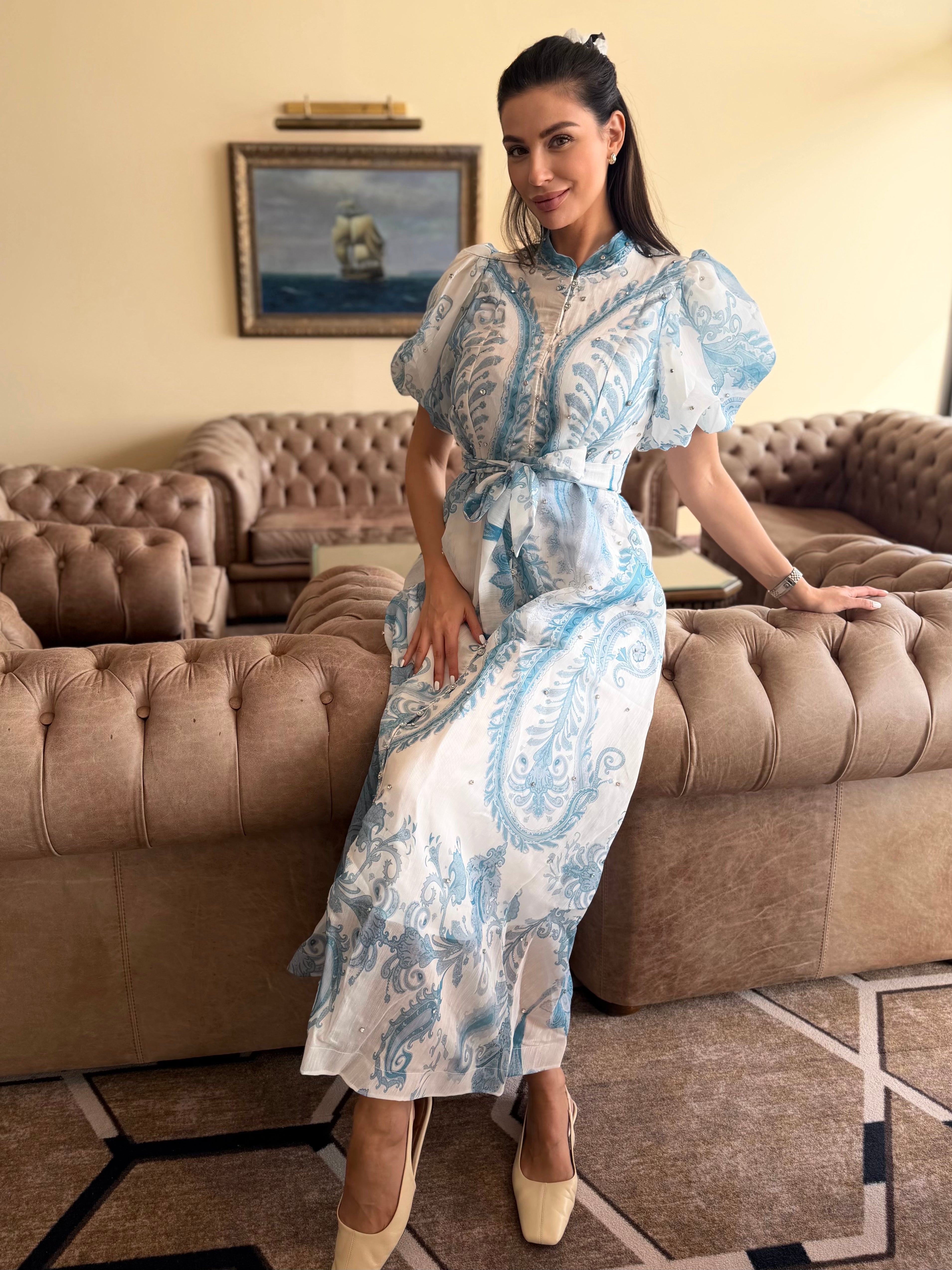 Рокля „Azure Grace“