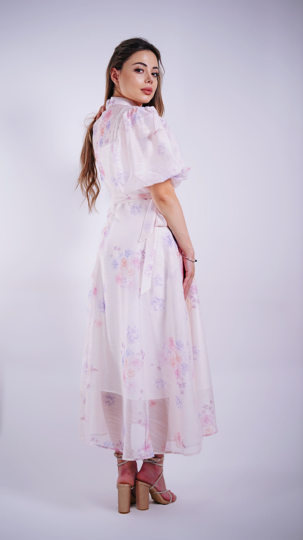 Рокля „Floral Grace“ - розова