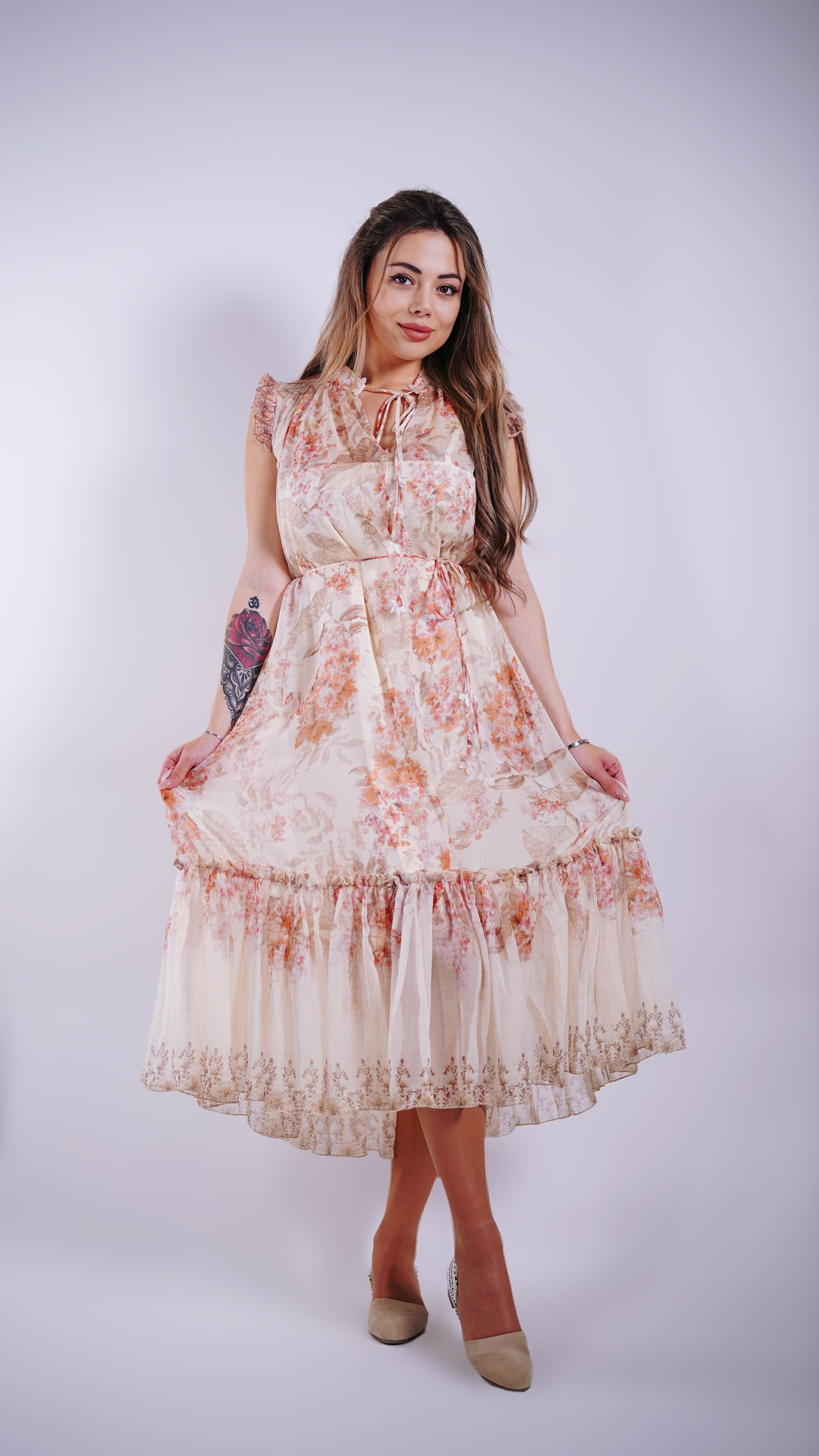 Рокля "Lavinia Peach"