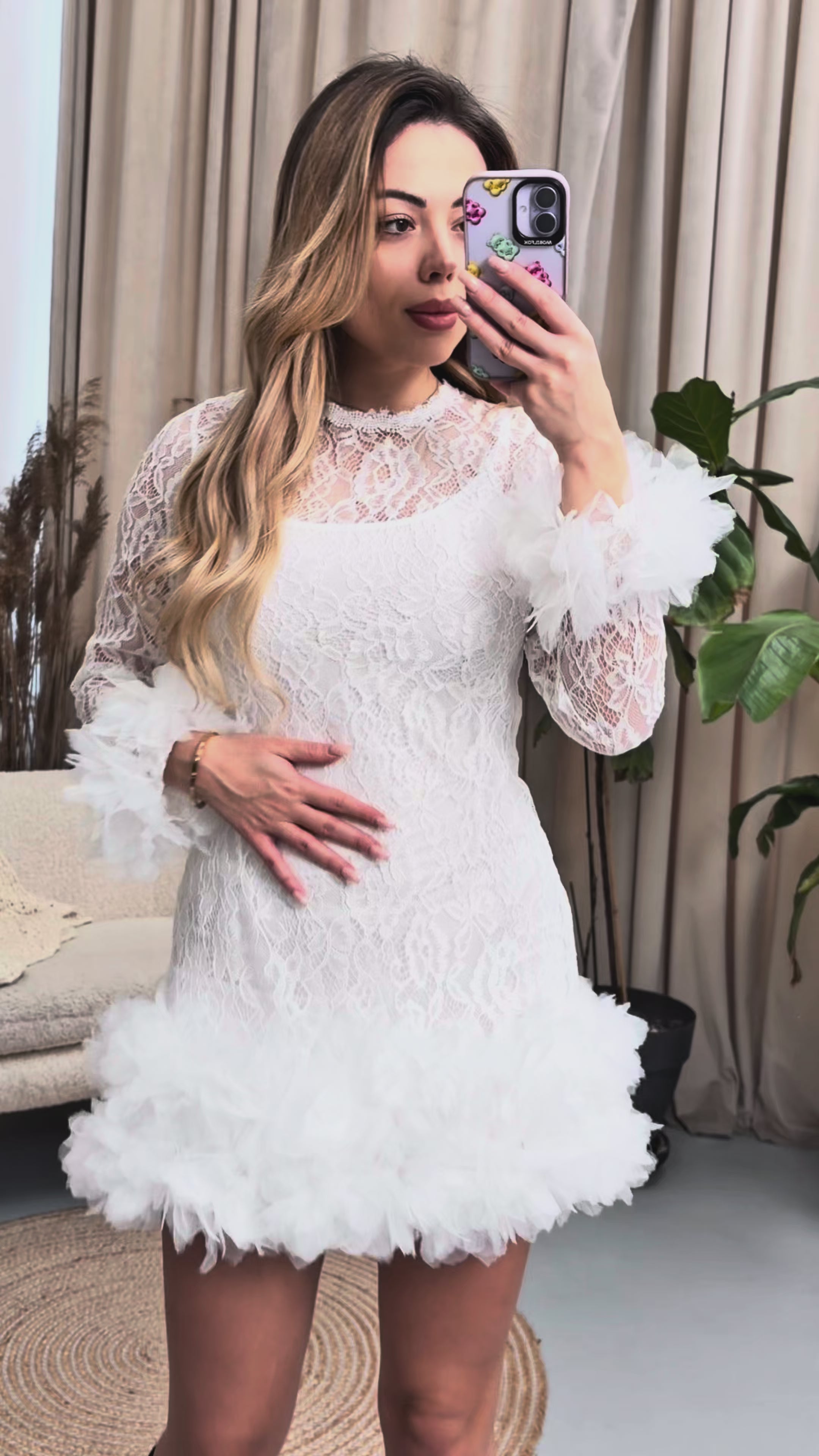 Рокля Snow Blossom